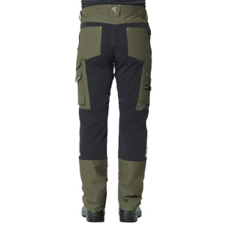 Pantalones de trabajo elásticos FLEXARD verde 2