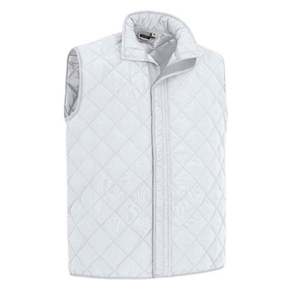 Barens Padded Work Vest for the Food Industry white
