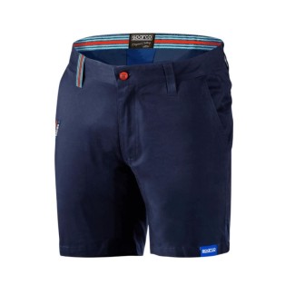 Martini Racing Stretch Cotton Bermuda Shorts | Sparco Teamwork | VESLAB