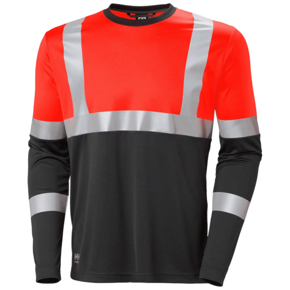 T-shirt à manches longues haute visibilité | Helly Hansen Workwear | VESLAB