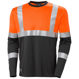 High visibility long sleeve t-shirt | Helly Hansen Workwear | VESLAB 2