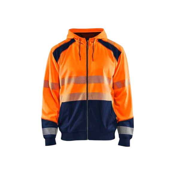 Kangaroo pocket sweatshirt | Blåkläder | Comfort and visibility