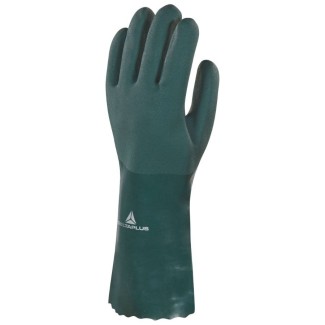 Green PVC Chemical Gloves Delta Plus – Safe chemical protection | Veslab