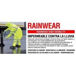 OVERTROUSERS HIGH VISIBILITY COFRA MICENE  