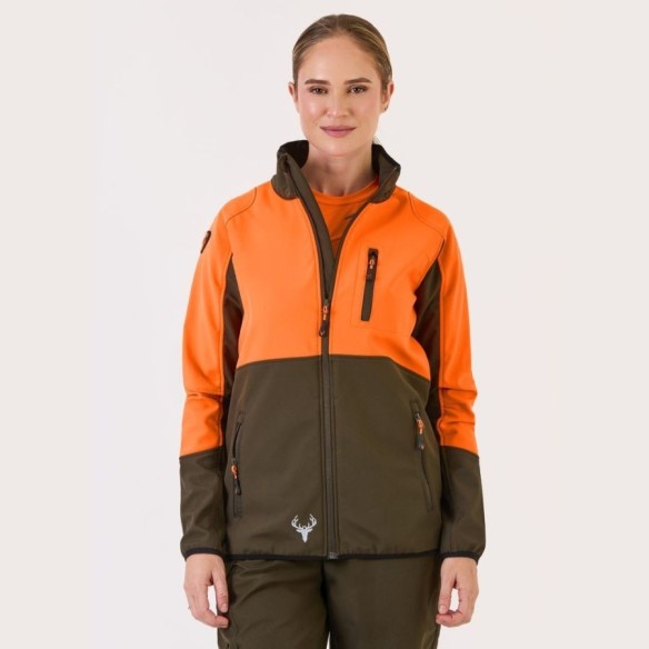 Workteam High-Neck Workshell Jacket for women