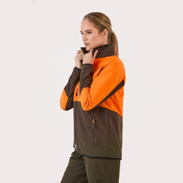 Veste Workshell col montant Workteam pour femme