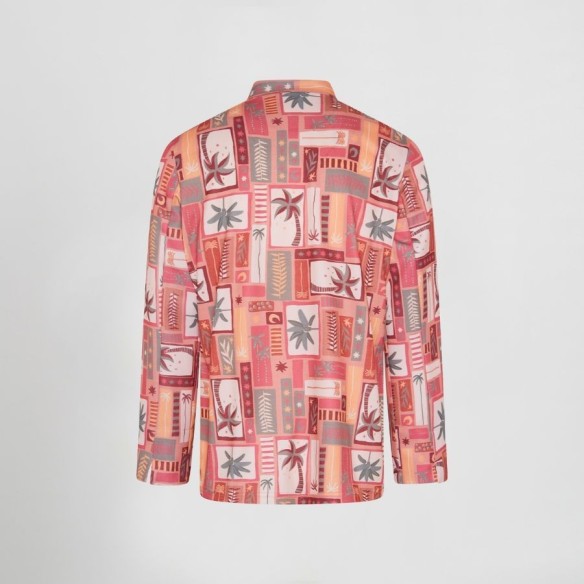 Chaqueta de cocina unisex estampada Vázquez – Algodón orgánico