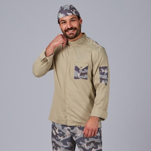 Chaqueta de cocina Combi Canalé Rayo Gary’s – COOL DRY transpirable