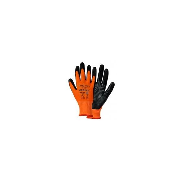 guantes cofra impervious nitrilo (pack 12 uds.) 1