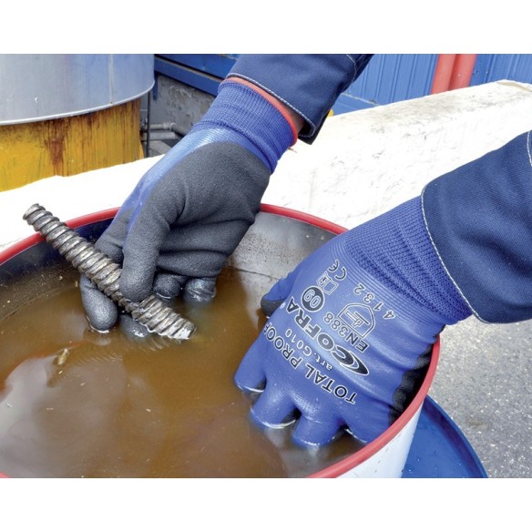 COFRA TOTAL PROOF GLOVES nitrile (PACK 12 UNID.)