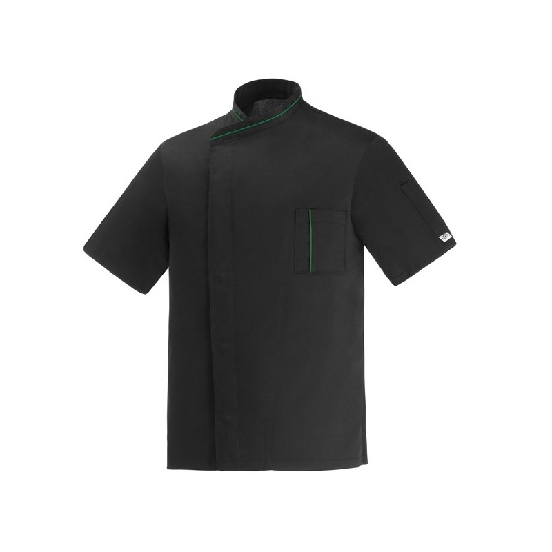 VESTE CUISINE BLACK ECO M/C