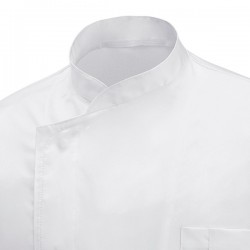 VESTE CUISINE WHITE OTTAVIO MANCHE LONGUE