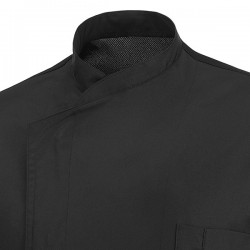 CHAQUETA COCINA BLACK OTTAVIO  MANGA LARGA