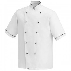 CHAQUETA COCINA LINO M/C