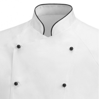 chaqueta cocina lino m/c 1 2