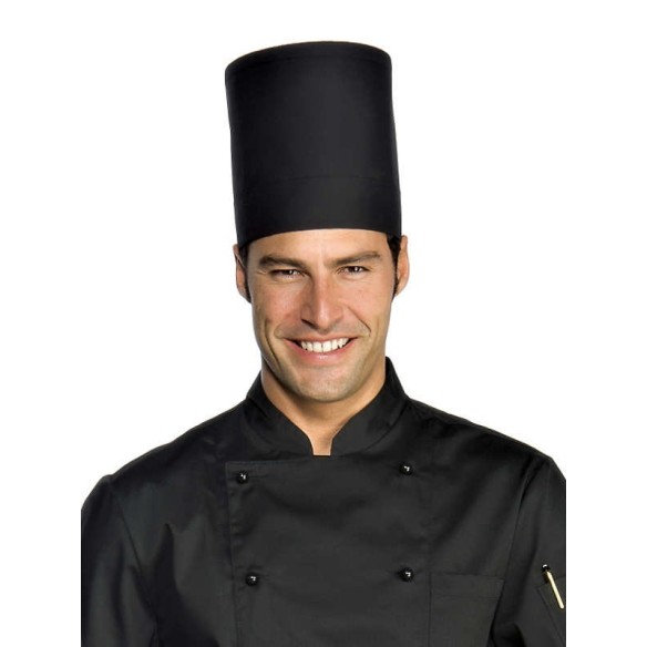 gorro cocina isacco elite negro 1