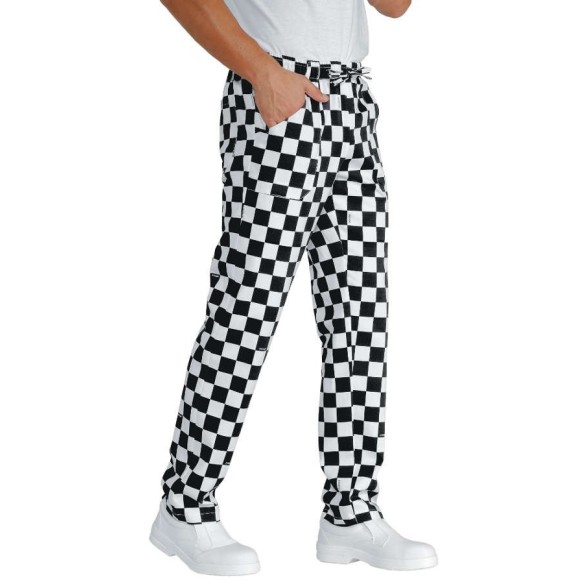 PANTALÓ DE CUINA ISACCO ESCACS