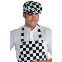 gorra cocina isacco ajedrez 1