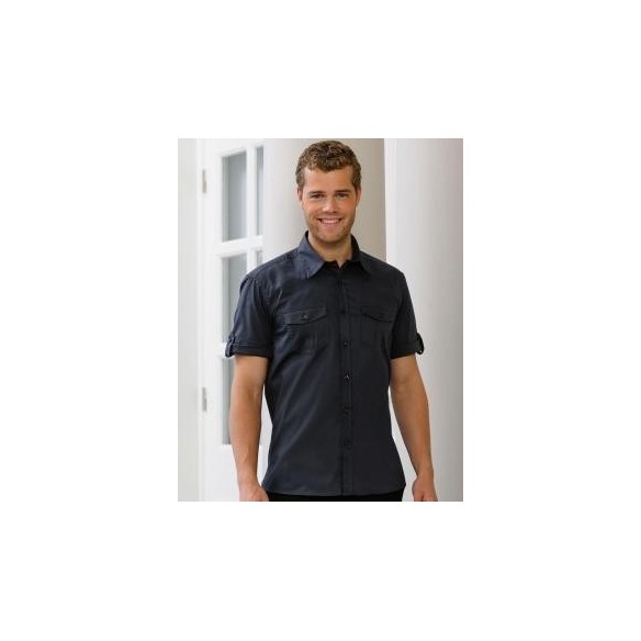 MEN'S ROLL SLEEVE SHIRT