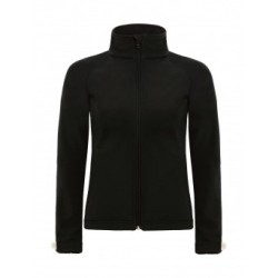 CHAQUETA SOFTSHELL B&C SEÑORA CON CAPUCHA