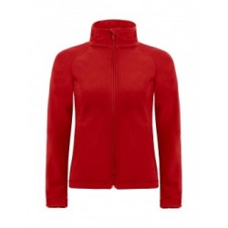 CHAQUETA SOFTSHELL B&C SEÑORA CON CAPUCHA