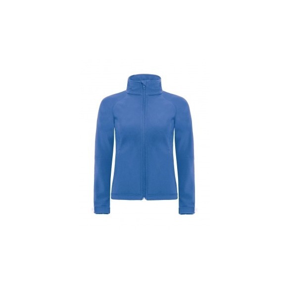 CHAQUETA SOFTSHELL B&C SEÑORA CON CAPUCHA