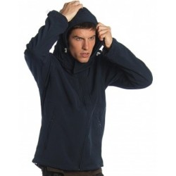 CHAQUETA SOFTSHELL B&C CON CAPUCHA