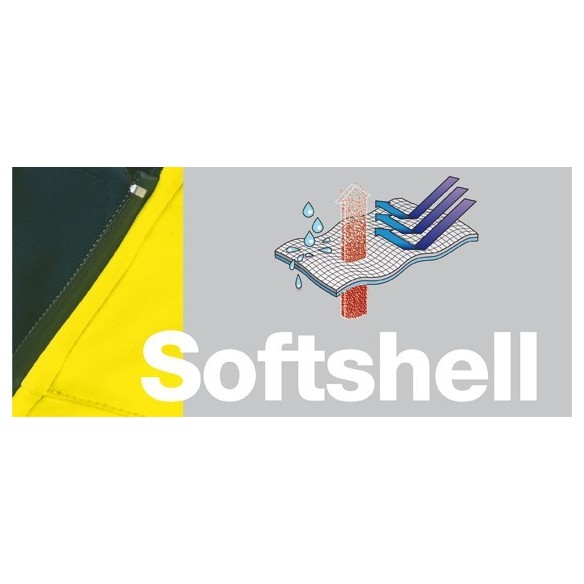 JAQUETA SOFTSHELL ALTA VISIBILITAT