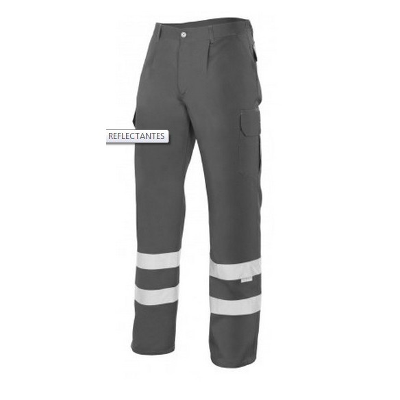 pantalon multibolsillos con bandas economico 4