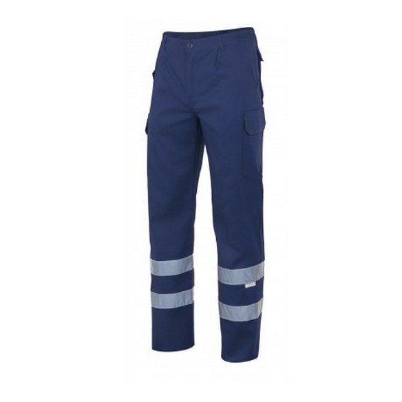 pantalon multibolsillos con bandas economico 5