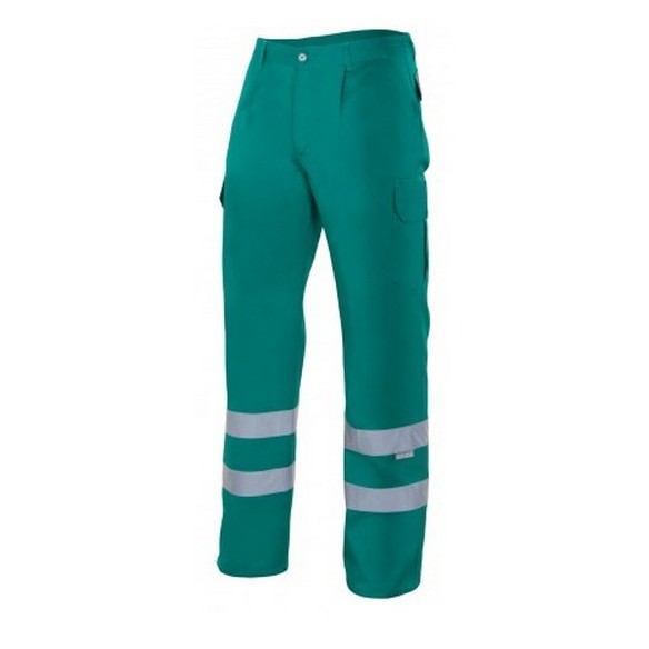 pantalon multibolsillos con bandas economico 7