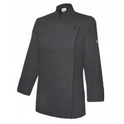 VESTE DE CHEF POUR FEMME AVEC FERMETURE INVISIBLE