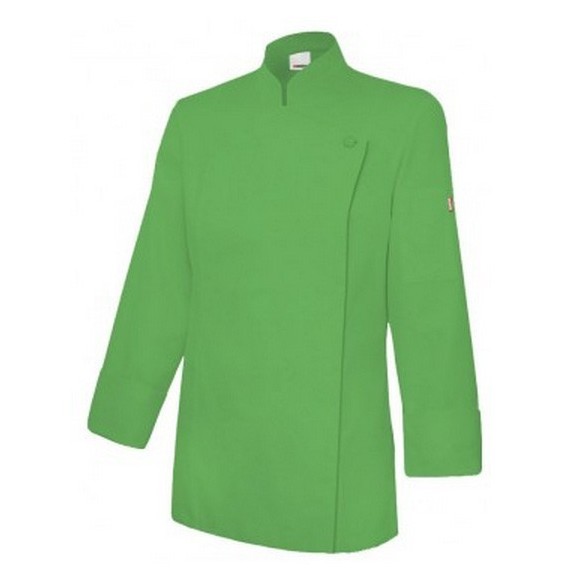 CHEF JACKET WITH CONCEALED ZIP