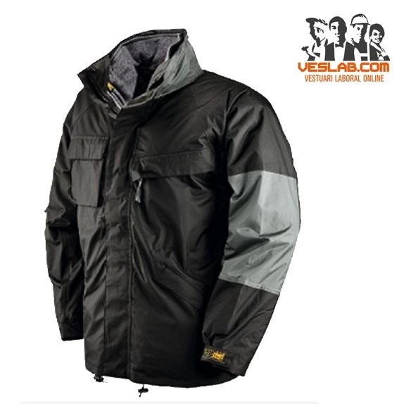 BLACK/GREY ICELAND PARKA 