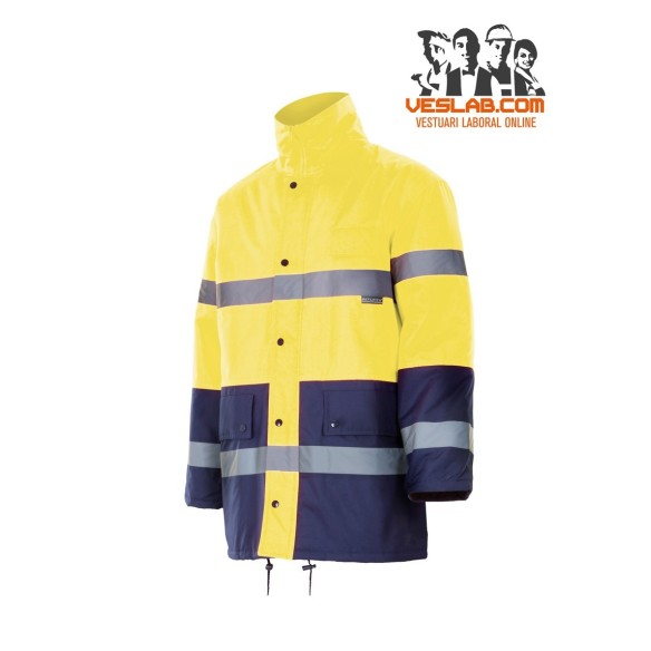 TWO TONE HIGH VISIBILITY PARKAS