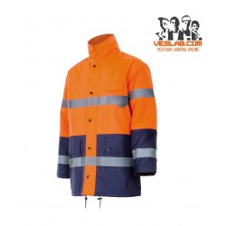 TWO TONE HIGH VISIBILITY PARKAS