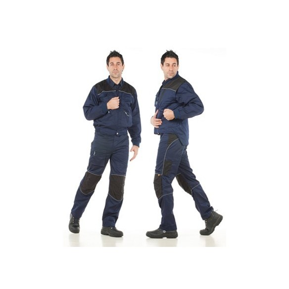 cazadora "pro series" azul marino/negro 2