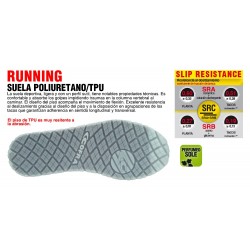 ZAPATO DEPORTIVO DE SEGURIDAD COFRA BRUSONI S1 P SRC