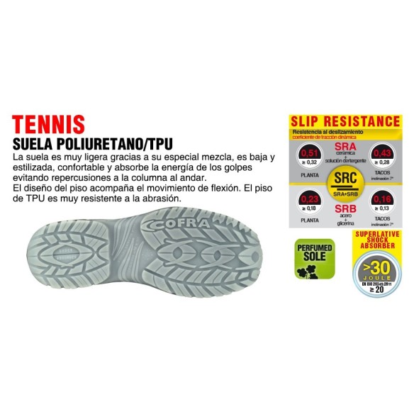 CALÇAT DE SEGURETAT COFRA MATCH POINT  S1 P SRC