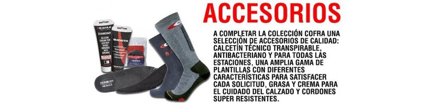 Semelles et des accessoires