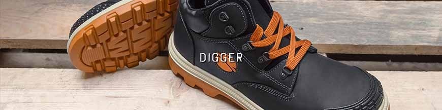 Calzado de seguridad Digger y venta de botas de protección