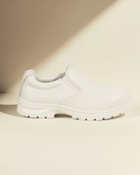 WHITE WORK SHOES