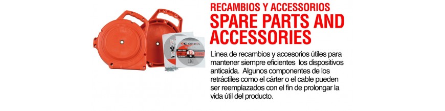 Recambios y Accesorios | Anticaídas | Cofra | VESLAB.COM