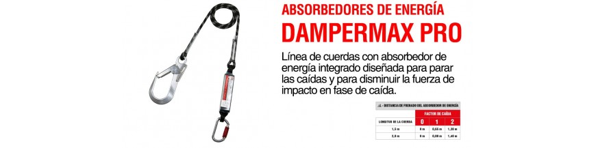 Absorbedors d'energia Dampermax Pro | Dispositius Anticaiguda | VESLAB.COM
